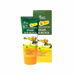 EKEL SOOTHING & MOISTURE UV SNAIL SUN BLOCK SPF 50+/PA+++  (70ml)