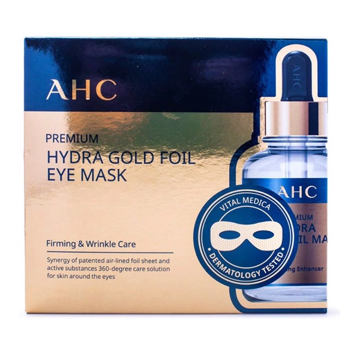 AHC PREMIUM HYDRA GOLD FOIL EYE MASK (5ea*7ml)