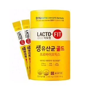 LACTO-FIT - 5X FORMULA PROBIOTICS GOLD (2gr*50sticks)