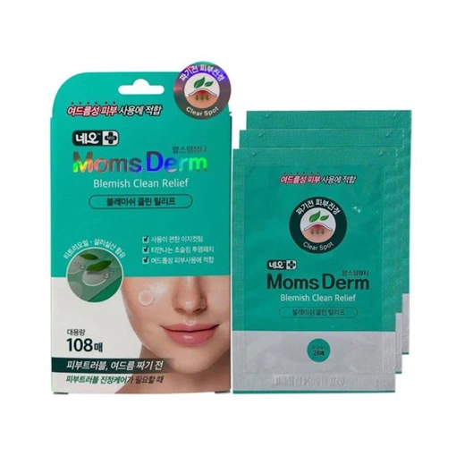 NEO MEDI PHARM MOMS DERM BLEMISH CLEAN RELIEF PATCH (108pcs)