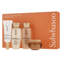 SULWHASOO PERFECTING DAILY ROUTINE KIT (4 items) (4ml + 15ml + 15ml + 5ml) 