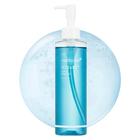 MEDICUBE ZERO PORE BLACKHEAD DEEP CLEANSING OIL (205ml)