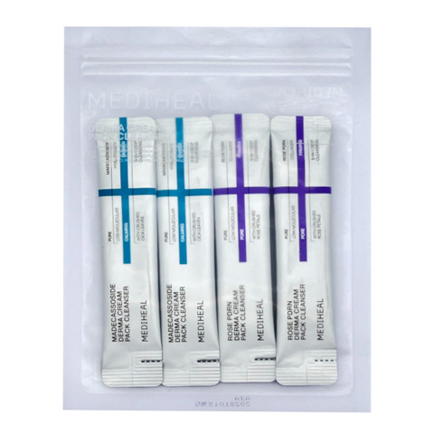 MEDIHEAL DERMA ORGANIC PACK CLEANSER SET (5ml * 4ea)