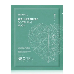[SALE] NEOGEN DERMALOGY REAL HEARTLEAF SOOTHING MASK (37gr)