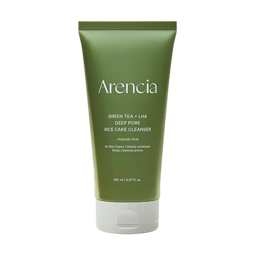 ARENCIA GREEN TEA + LHA DEEP PORE RICE CAKE CLEANSER (150ml)