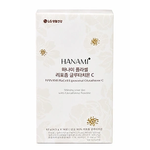 LG HOUSEHOLD & HEALTH CARE HANAMI PLACELL LIPOSOMAL GLUTATHIONE C (63gr) (4.5gr * 14ea)