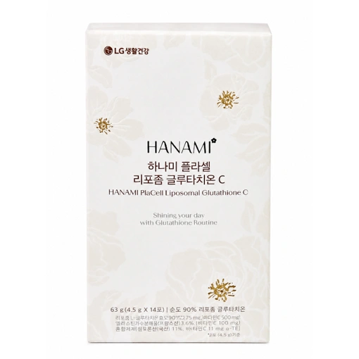 LG HOUSEHOLD & HEALTH CARE HANAMI PLACELL LIPOSOMAL GLUTATHIONE C (63gr) (4.5gr * 14ea)