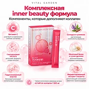 LG HOUSEHOLD & HEALTH CARE VITAL GARDEN HANAMI COLLAGEN JELLY (15g×28sticks)