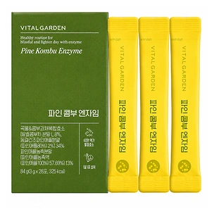 LG HOUSEHOLD & HEALTH CARE VITAL GARDEN PINE KOMBU ENZYME (84gr) (3gr * 28 Sticks)