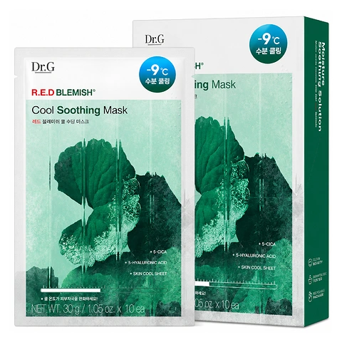 DR.G R.E.D BLEMISH COOL SOOTHING MASK (-9°C) (30gr * 10ea)