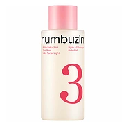NUMBUZIN NO.3 BIFIDA BAKUCHIOL ZERO PORE MILKY TONER LIGHT (200ml)