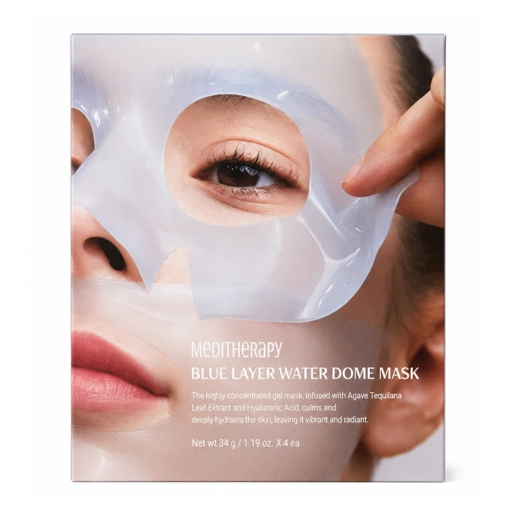 MEDITHERAPY BLUE LAYER WATER DOME MASK (34gr * 4ea)