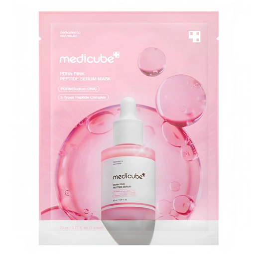 MEDICUBE PDRN PINK PEPTIDE SERUM MASK (10EA)