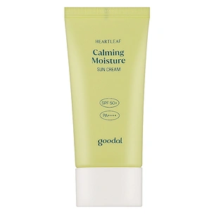 GOODAL HEARTLEAF CALMING MOISTURE SUN CREAM SPF50+ PA++++ (50ml)