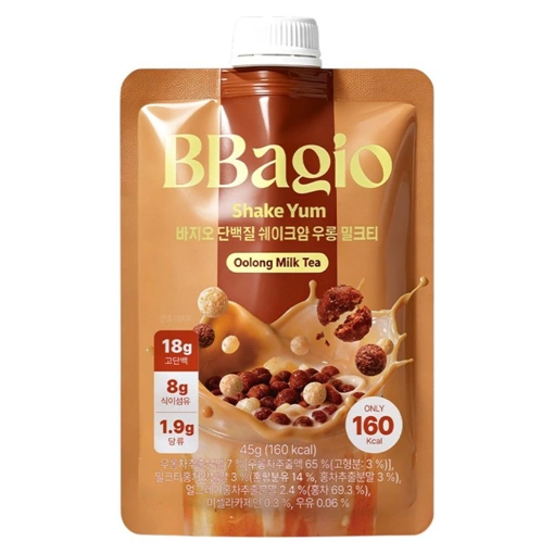 BBAGIO SHAKE YUM #OOLONG MILK TEA (45g)