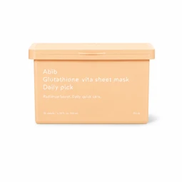 ABIB GLUTATHIONE VITA SHEET MASK DAILY PICK (350ml, 30sheets)