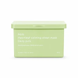 ABIB HEARTLEAF CALMING SHEET MASK DAILY PICK (350ml, 30sheets)