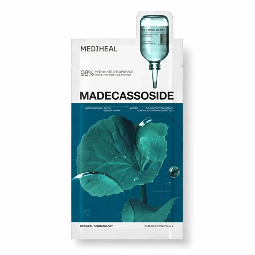 MEDIHEAL MADECASSOSIDE ESSENTIAL MASK (BLEMISH REPAIR) (24ml×11ea)