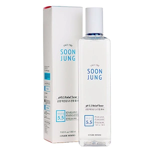 [SALE] ETUDE HOUSE SOON JUNG PH 5.5 RELIEF TONER 350ml