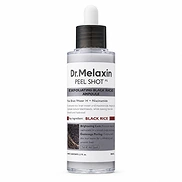 DR.MELAXIN PEEL SHOT EXFOLIATING BLACK RICE AMPOULE (80ml)