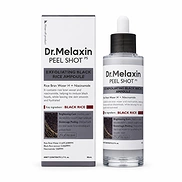 DR.MELAXIN PEEL SHOT EXFOLIATING BLACK RICE AMPOULE (80ml)