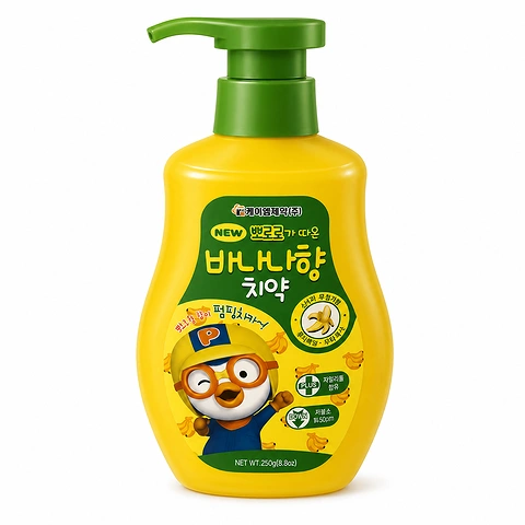PORORO BANANA FLAVOR KIDS TOOTHPASTE (250g)
