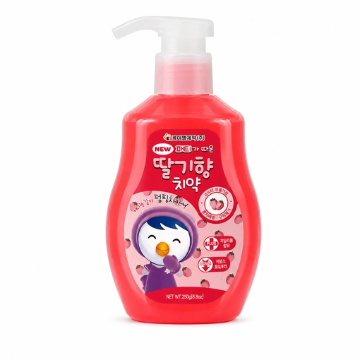 PORORO PATTY STRAWBERRY FLAVOR KIDS TOOTHPASTE (250g)