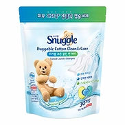 SNUGGLE HUGGABLE COTTON CLEAN&CARE CAPSULE LAUNDRY DETERGENT (456g/15.2g×30ea)