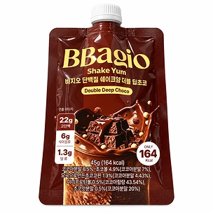 BBAGIO SHAKE YUM DOUBLE DEEP CHOCO (45g)