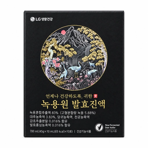LG VITAL GARDEN NOKYONGWON FERMENTED DEER ANTLER EXTRACT (40pouches×70ml)