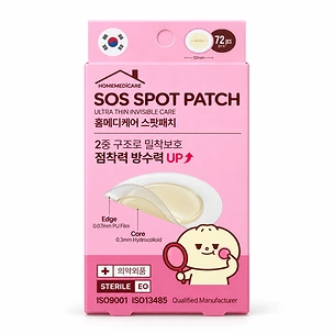 HOMEMEDICARE SOS SPOT PATCH (72ea)