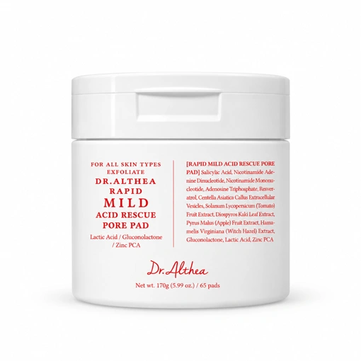 DR.ALTHEA RAPID MILD ACID RESCUE PORE PAD (65pads)
